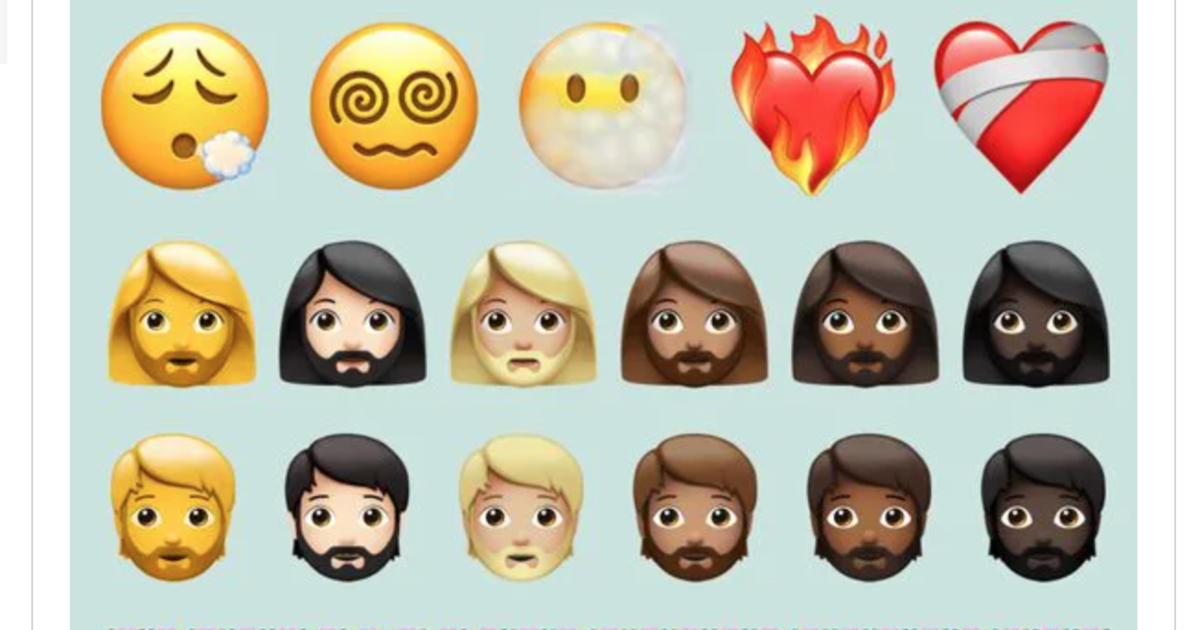 iOS14.5にて新しい絵文字が登場❗️ | 新着情報 | 新宿で画面