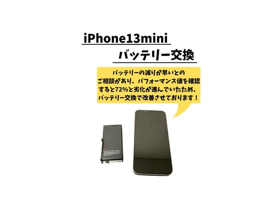 iPhone 13 mini/电池