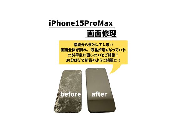 iPhone 15 Pro Max/螢幕維修
